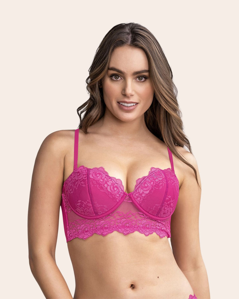 Brasier tipo Bustier de Realce Suave