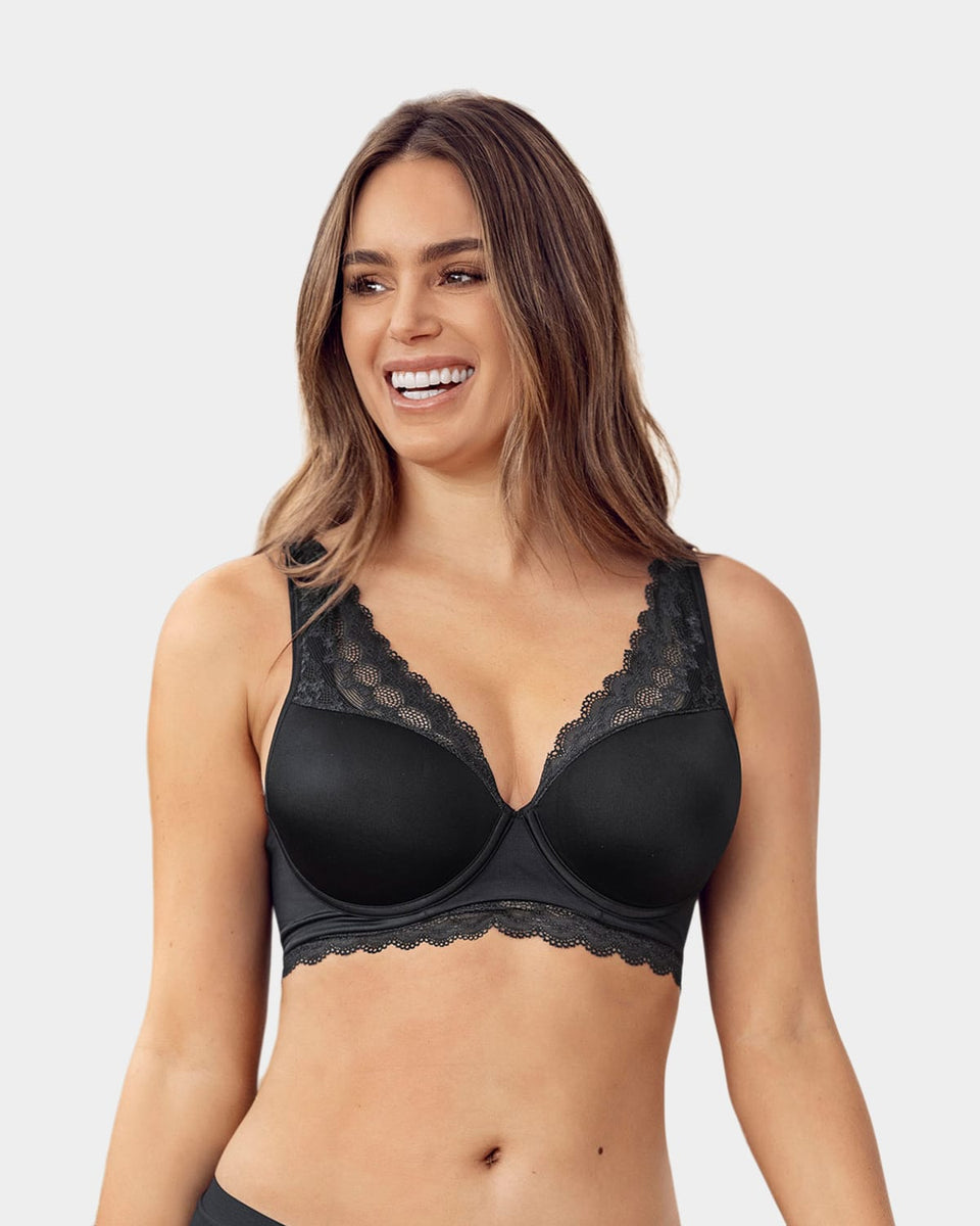 Brasier de gran cubrimiento: Deep Coverage Bra