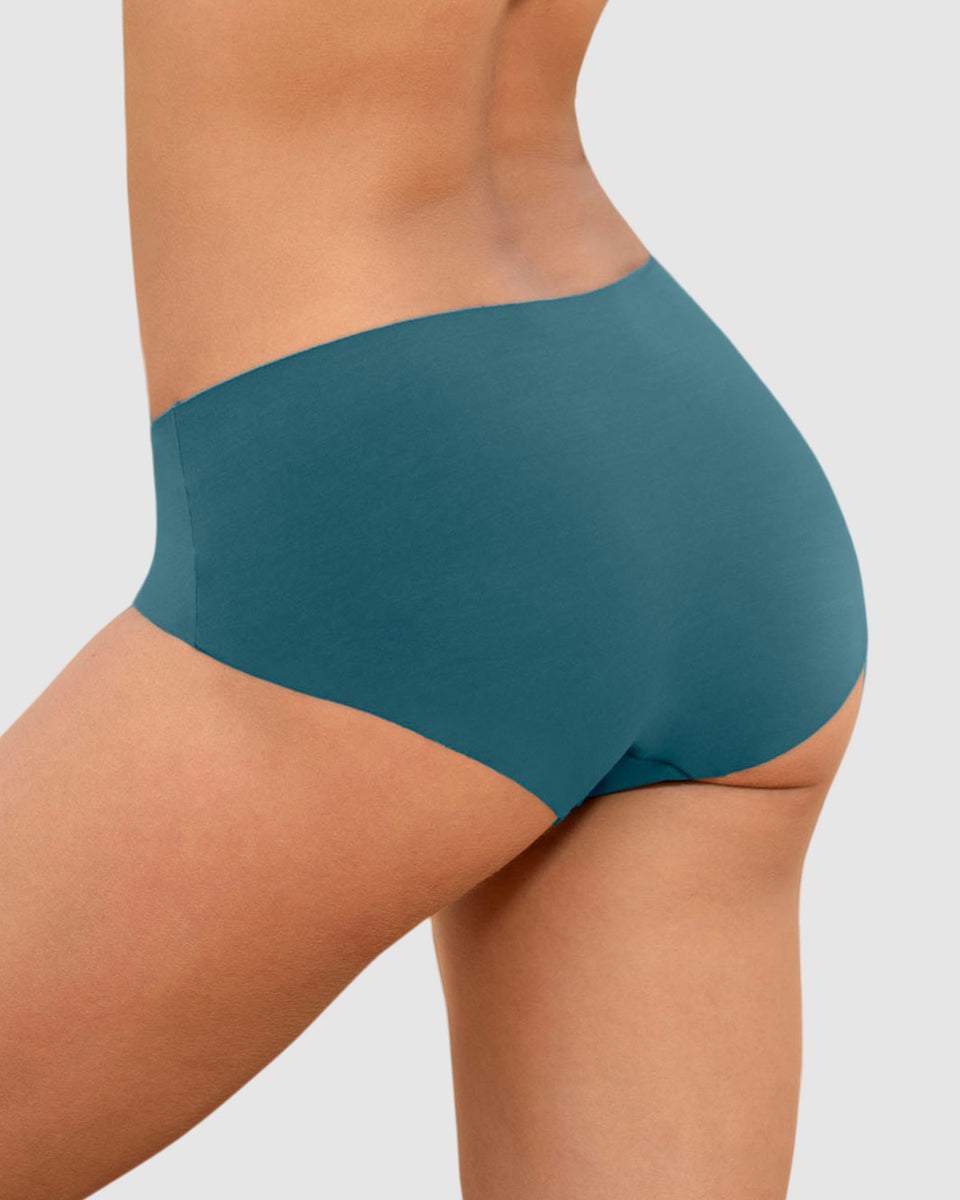Bloomer hípster invisible ultraplano sin elásticos y de pocas costuras