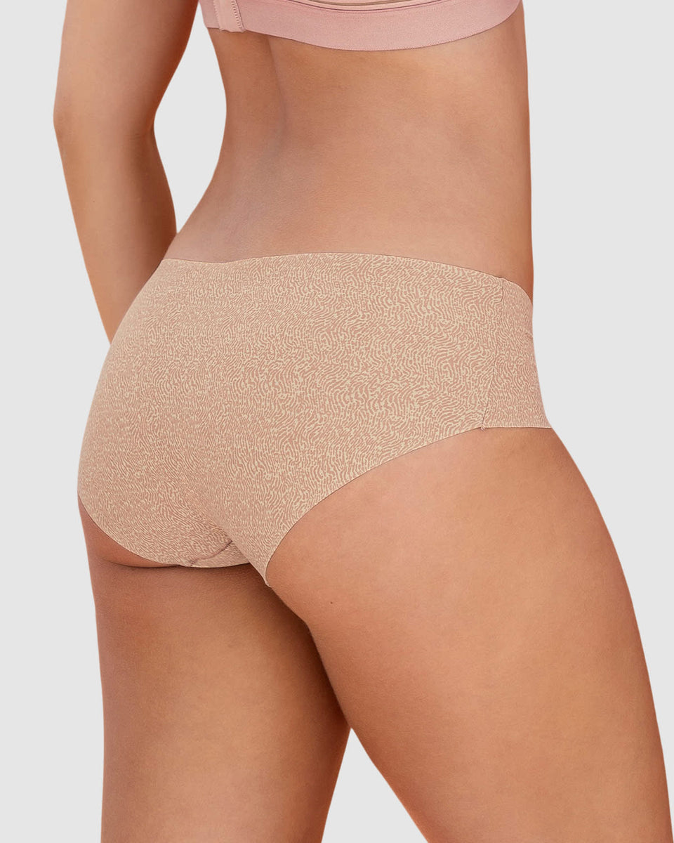 Bloomer hípster invisible ultraplano sin elásticos y de pocas costuras