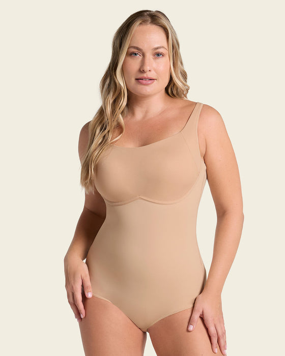 Body de control de abdomen con bra incorporado#color_801-cafe-medio
