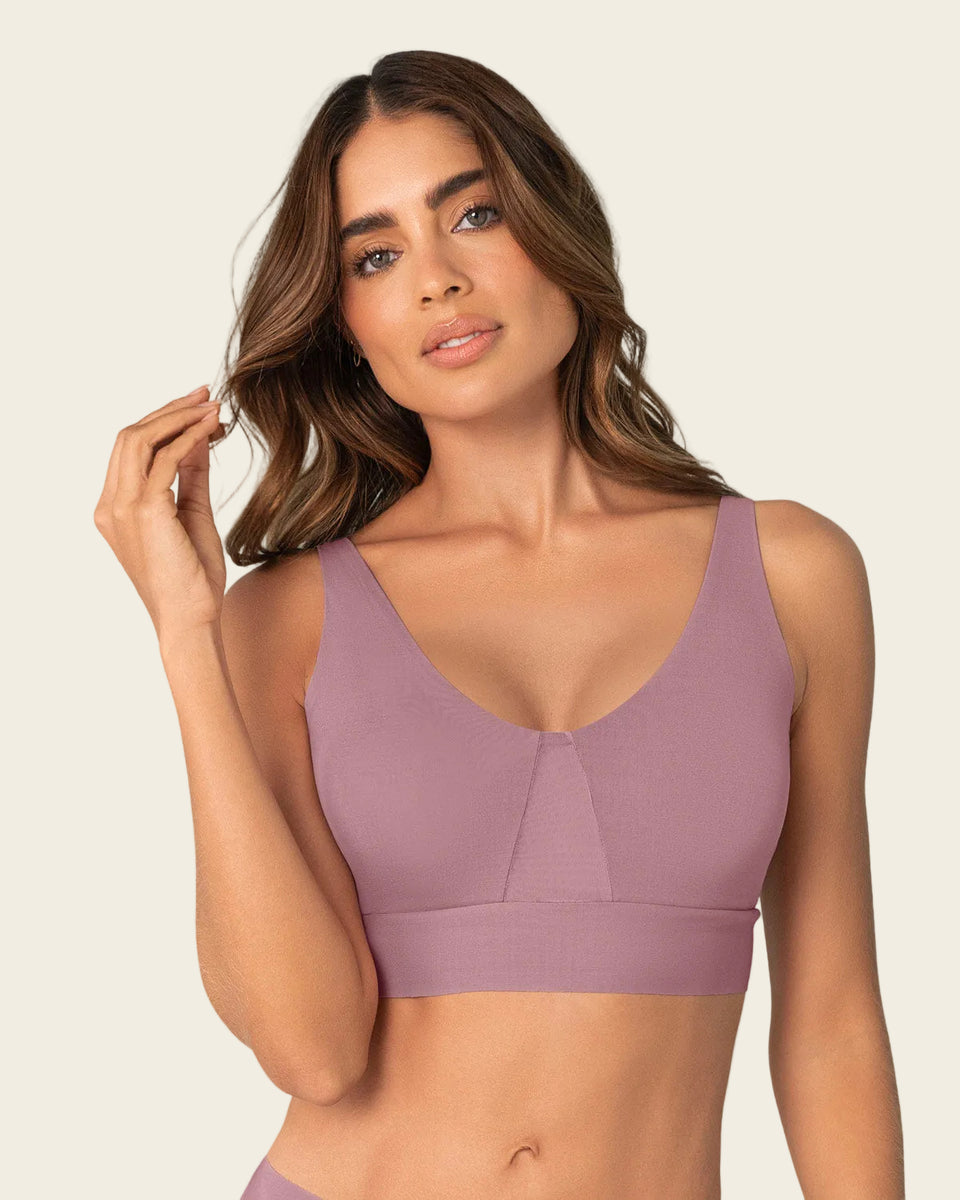 Brasier tipo top de copas extraíbles totalmente cómodo y liviano Flexi Brastop