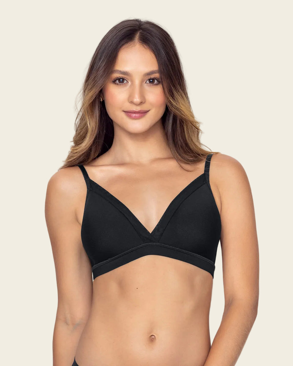 Brasier sin arco Pura Comodidad con detalles en tul