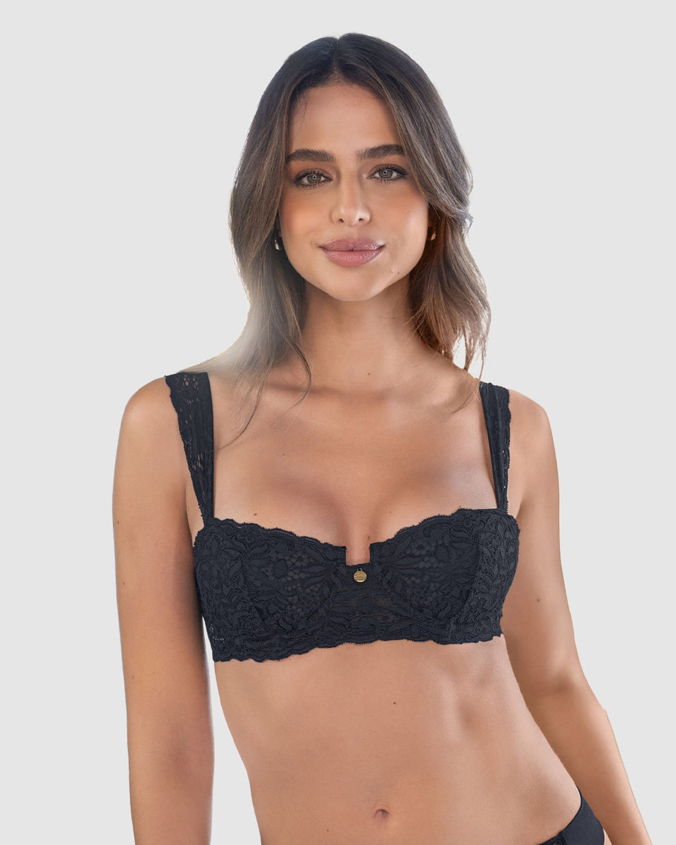 Brasier balconette en encaje