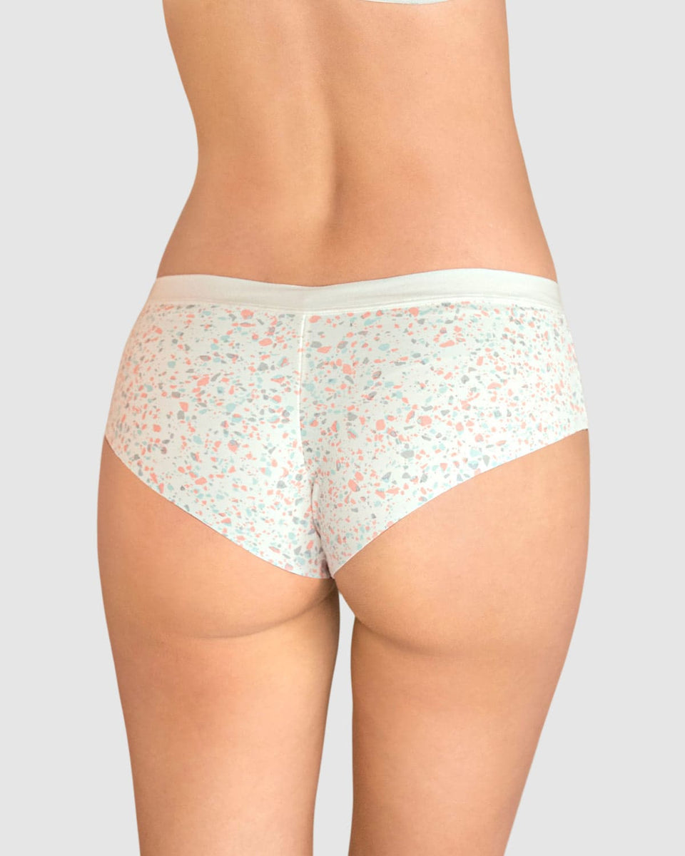 Bloomer cachetero con franja transparente decorativa