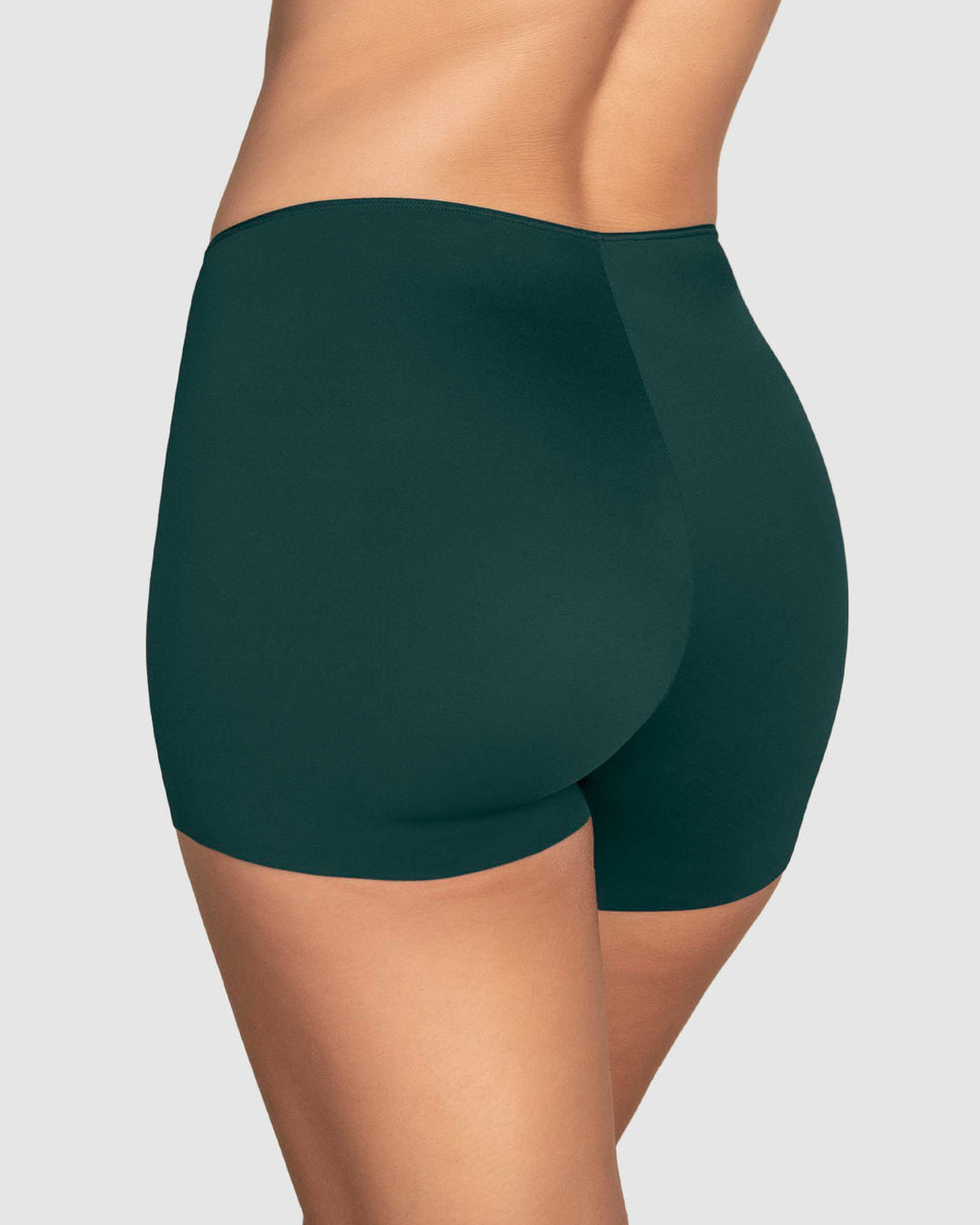 Bloomer tipo bóxer efecto invisible en piernas