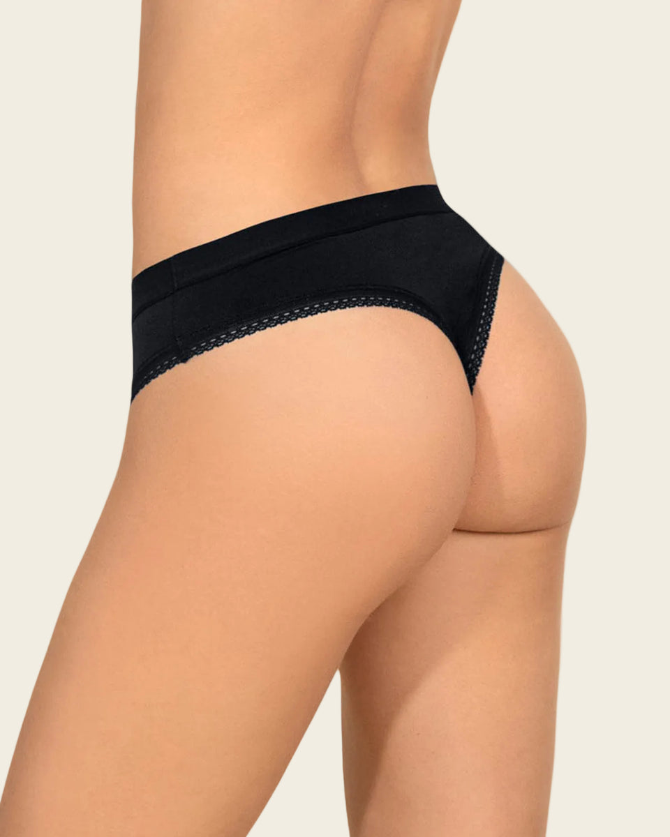 Bloomer brasilera Liso + Encaje