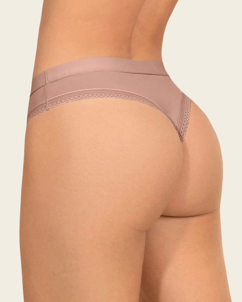Bloomer brasilera Liso + Encaje
