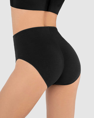Bloomer hípster en algodón, control moderado#color_700-negro
