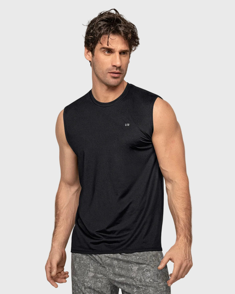 Camisa manga sisa deportiva y de secado rápido para hombre