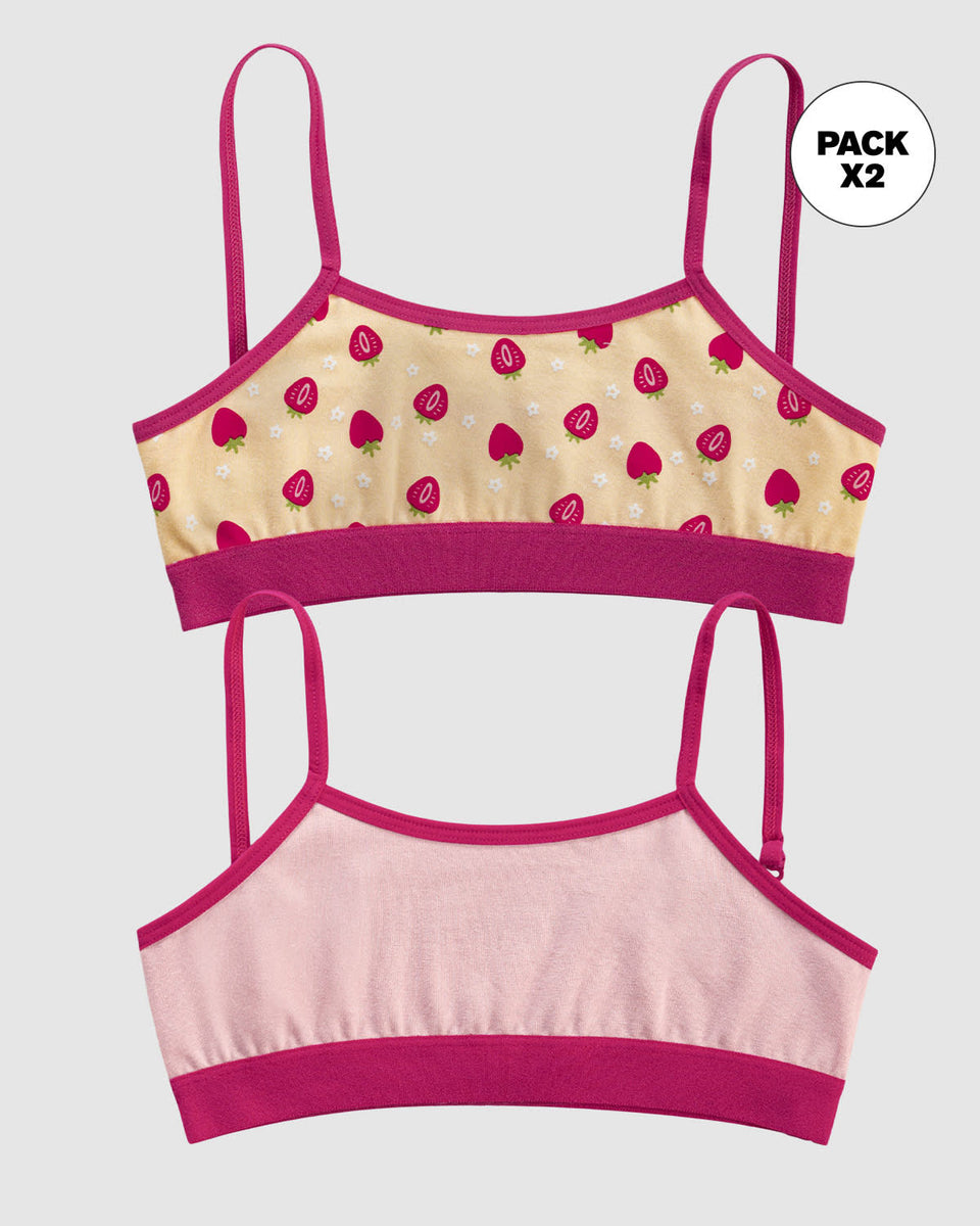 Paquete x 2 Top para niña