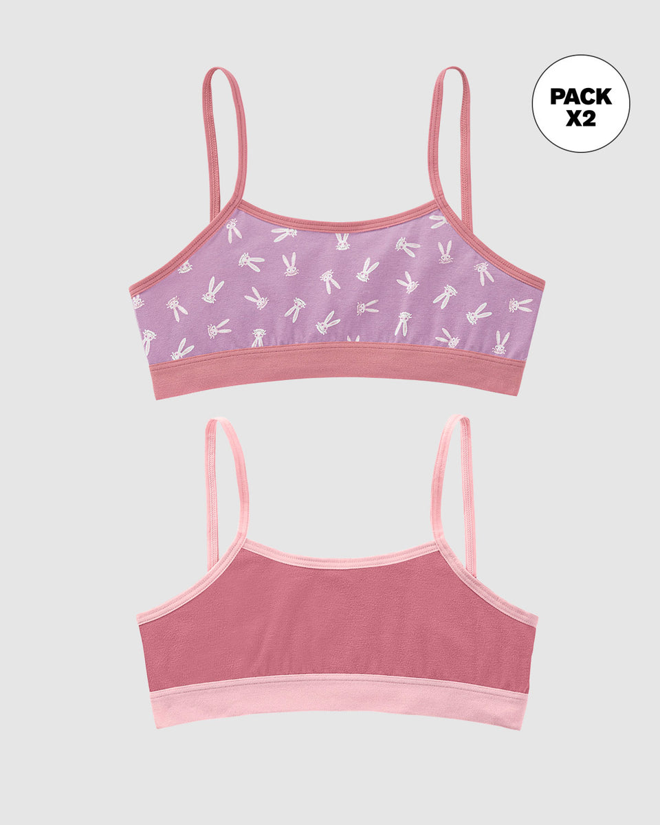 Paquete x 2 Top para niña