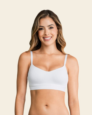 Brasier tipo top ultraliviano con copas internas fijas#color_000-blanco