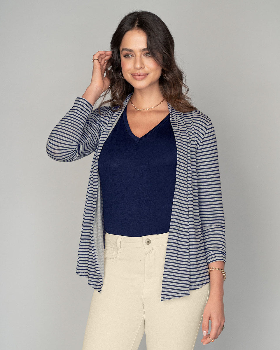 Saquillo manga larga con puños en la misma tela