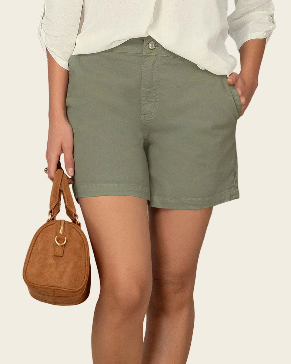 Bermuda corta para mujer