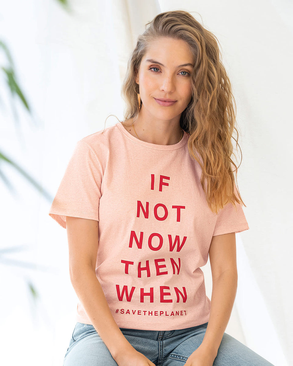 Blusa manga corta tela eco