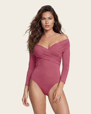 Body de escote cruzado tipo bandeja#color_c31-rosado-oscuro