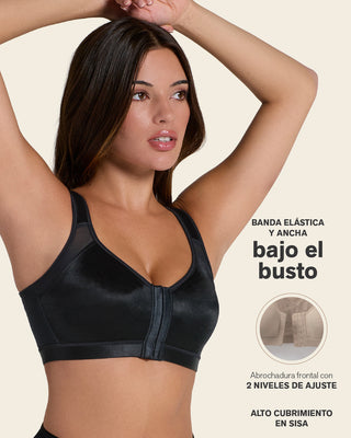 Brasier facilitador de postura con control de volumen del busto Multi/Functional#color_700-negro