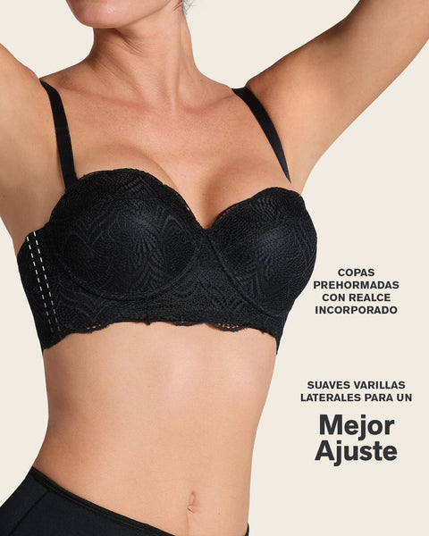 Brasier balconet de realce alto con máximo cubrimiento de espalda Special Fit#color_700-negro
