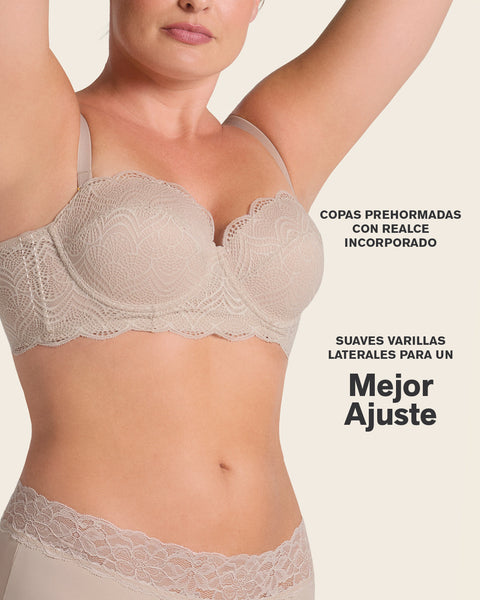 Brasier balconet de realce alto con máximo cubrimiento de espalda Special Fit#color_a14-coral