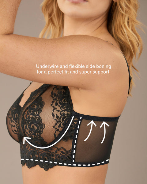 Brasier tipo bralette en encaje y transparencias#color_281-rosa-palido