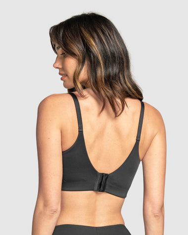 Brasier de realce suave y cubrimiento alto en sisa y espalda Cover Bra#color_700-negro