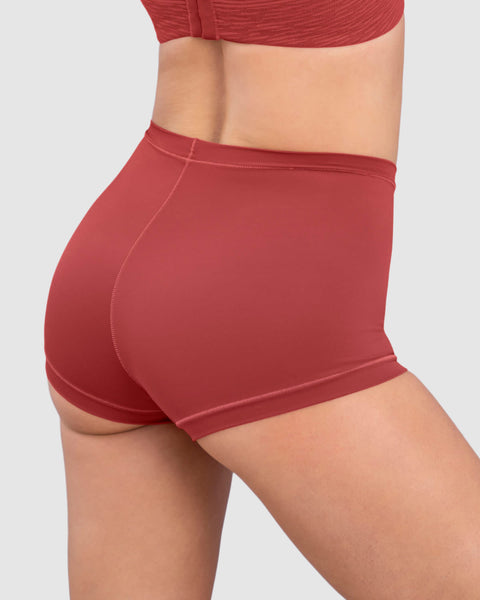 Bloomer tipo bóxer de ajuste perfecto#color_391-rojo