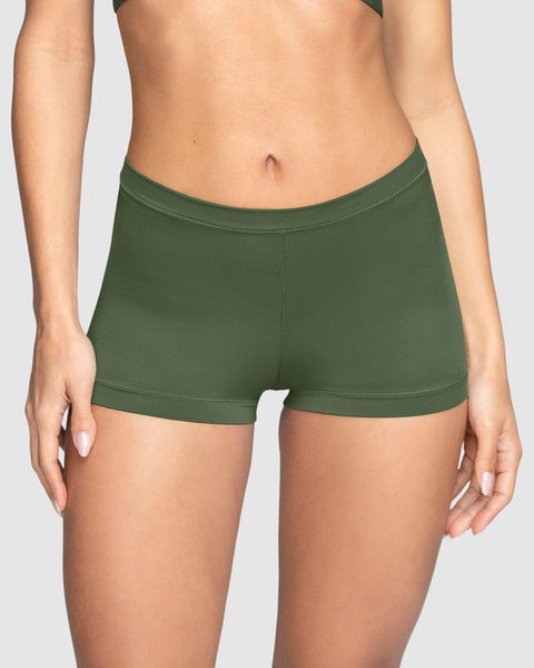 Bloomer tipo bóxer de ajuste perfecto#color_610-verde-militar