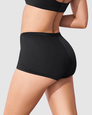 Bloomer tipo bóxer de ajuste perfecto#color_700-negro