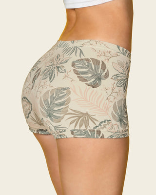 Bloomer tipo bóxer de ajuste perfecto#color_a51-estampado-hojas