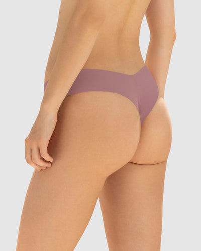 Bloomer brasilera invisible ultraplano sin elásticos y de pocas costuras#color_180-rosa