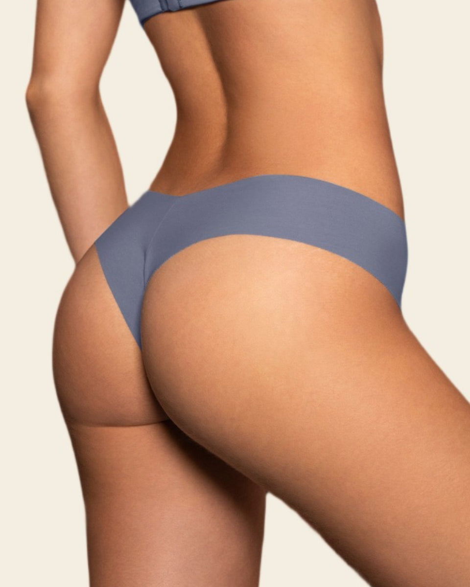 Bloomer brasilera invisible ultraplano sin elásticos y de pocas costuras