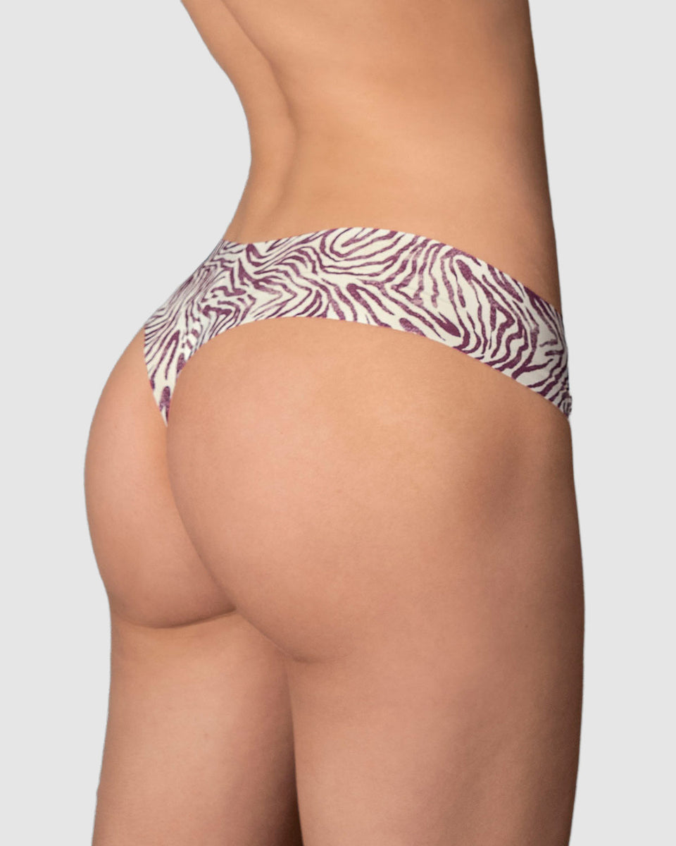 Bloomer brasilera invisible ultraplano sin elásticos y de pocas costuras