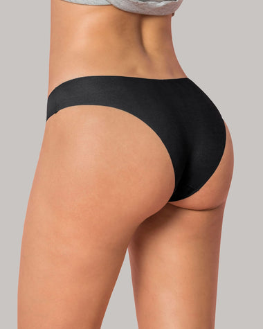 Bloomer tipo tanga ultraplano de aspecto invisible#color_785-negro