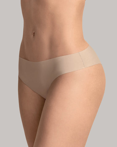 Bloomer tipo tanga ultraplano de aspecto invisible#color_802-cafe-claro