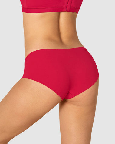 Bloomer hipster invisible ultraplano sin elásticos y de pocas costuras#color_136-rojo