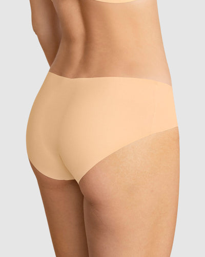Bloomer hípster invisible ultraplano sin elásticos y de pocas costuras#color_219-naranja-claro