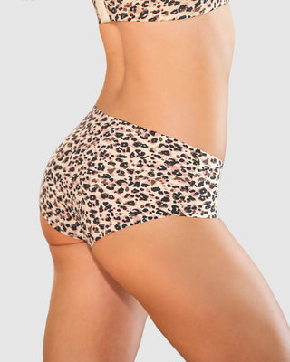 Bloomer hípster invisible ultraplano sin elásticos y de pocas costuras#color_b67-marfil-estampado
