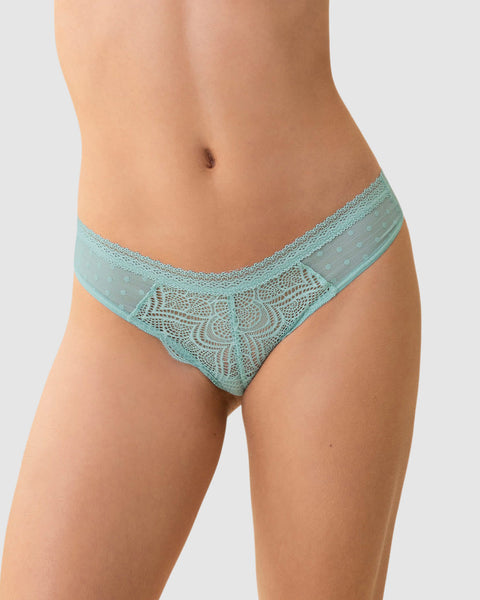 Bloomer tipo Tanga Brasilera en Encaje#color_196-azul