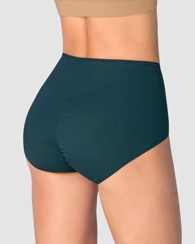 Bloomer clásico efecto invisible de control fuerte en abdomen#color_650-azul-petroleo