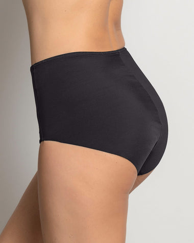 Bloomer clásico efecto invisible de control fuerte en abdomen#color_700-negro
