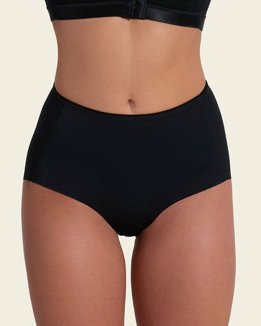 Bloomer clásico efecto invisible de control fuerte en abdomen#color_700-negro