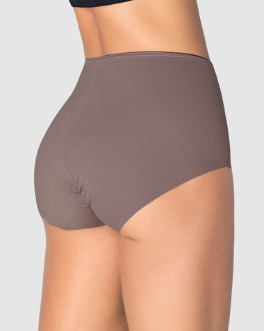 Bloomer clásico efecto invisible de control fuerte en abdomen#color_868-taupe