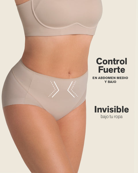Bloomer clásico tiro alto de control#color_802-cafe-claro