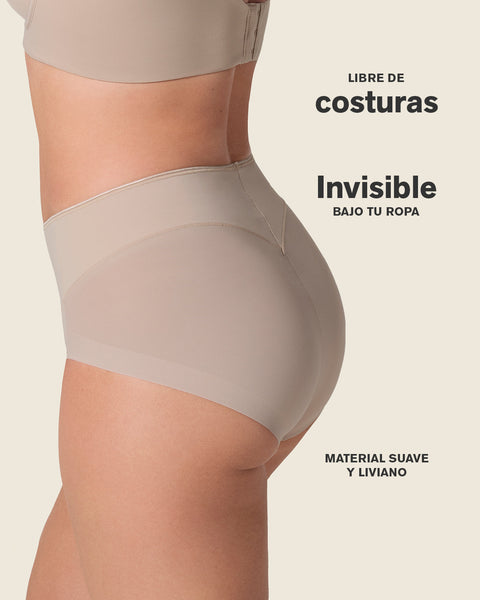 Bloomer clásico tiro alto de control#color_802-cafe-claro