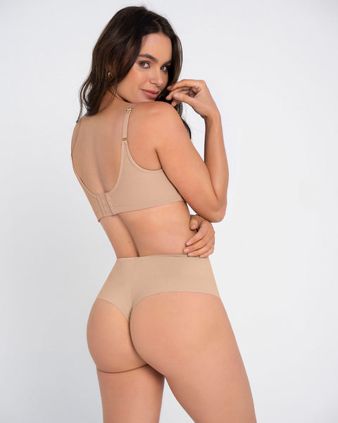 Bloomer faja brasilera de control fuerte tiro alto#color_802-cafe-claro