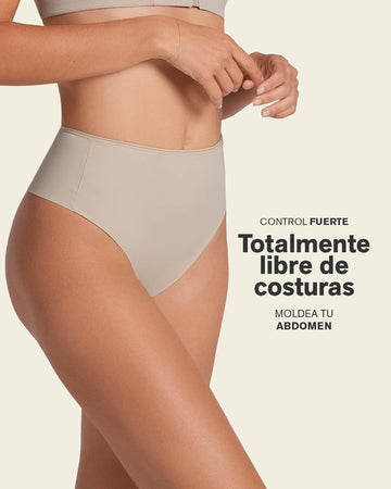 Bloomer faja brasilera de control fuerte tiro alto#color_802-cafe-claro