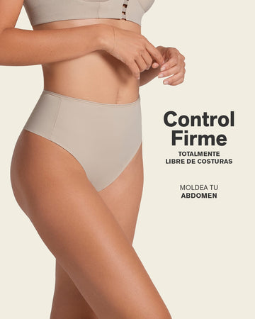 Bloomer faja brasilera de control fuerte tiro alto#color_802-cafe-claro