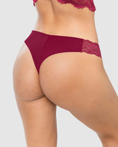 Brasilera invisible con toques de encaje en laterales#color_a97-vino