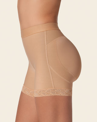 Bloomer faja tipo short levanta cola#color_880-cafe-medio